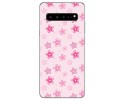 Funda Gel Tpu para Samsung Galaxy S10 5G diseño Flores Dibujos