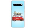 Funda Gel Tpu para Samsung Galaxy S10 5G diseño Furgoneta Dibujos