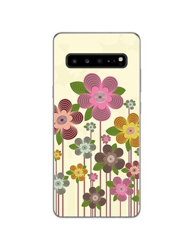 Funda Gel Tpu para Samsung Galaxy S10 5G diseño Primavera En Flor Dibujos