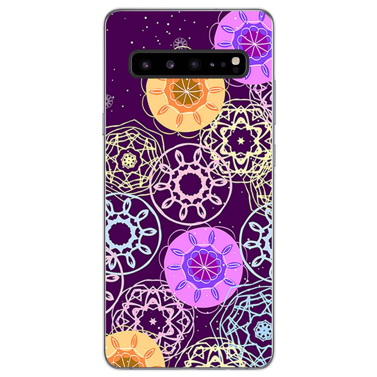 Funda Gel Tpu para Samsung Galaxy S10 5G diseño Radial Dibujos