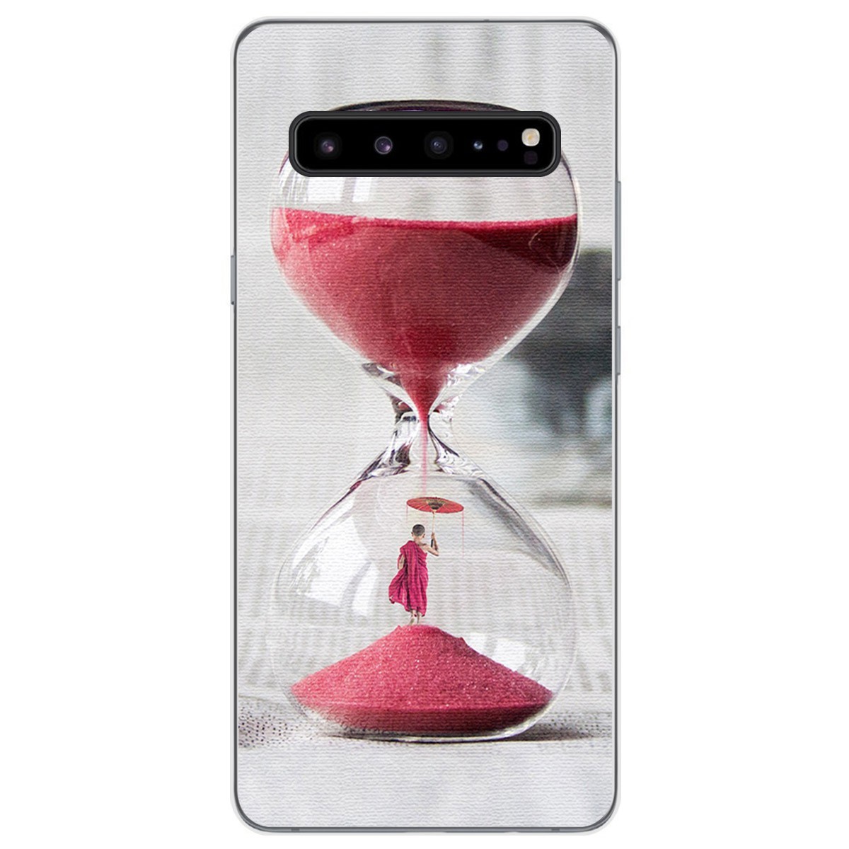 Funda Gel Tpu para Samsung Galaxy S10 5G diseño Reloj Dibujos