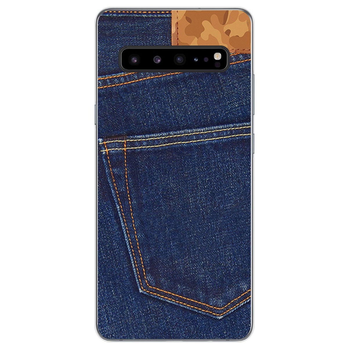 Funda Gel Tpu para Samsung Galaxy S10 5G diseño Vaquero Dibujos