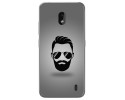 Funda Gel Tpu para Nokia 2.2 diseño Barba Dibujos