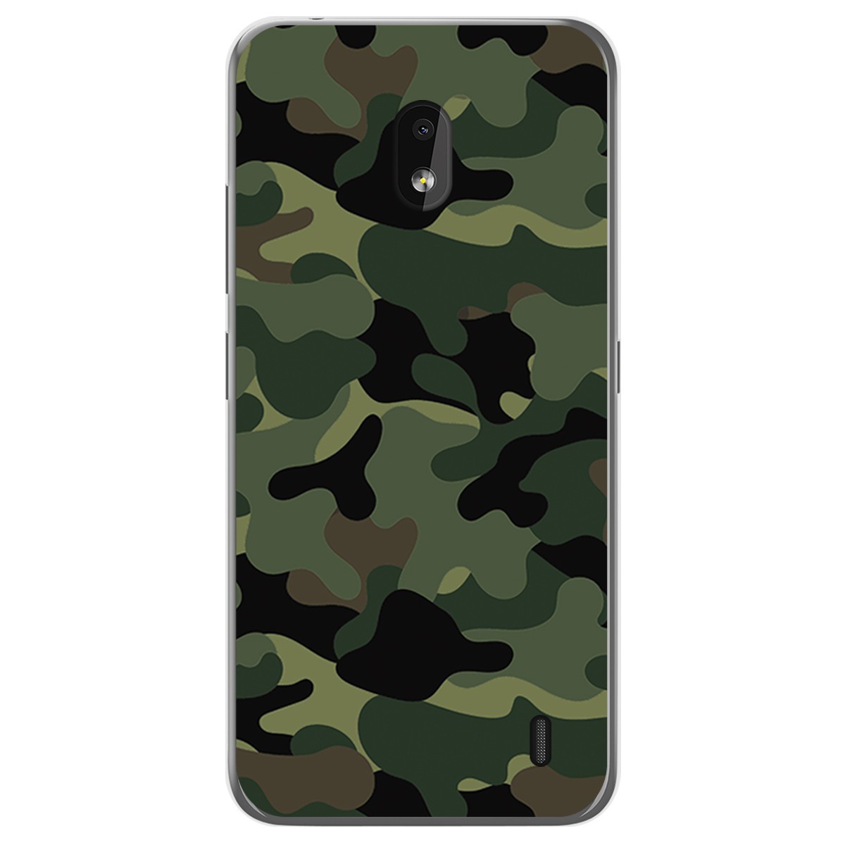 Funda Gel Tpu para Nokia 2.2 diseño Camuflaje Dibujos