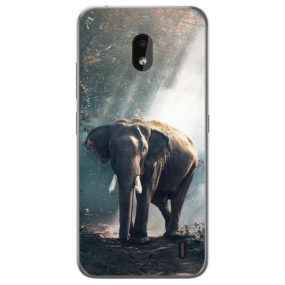 Funda Gel Tpu para Nokia 2.2 diseño Elefante Dibujos