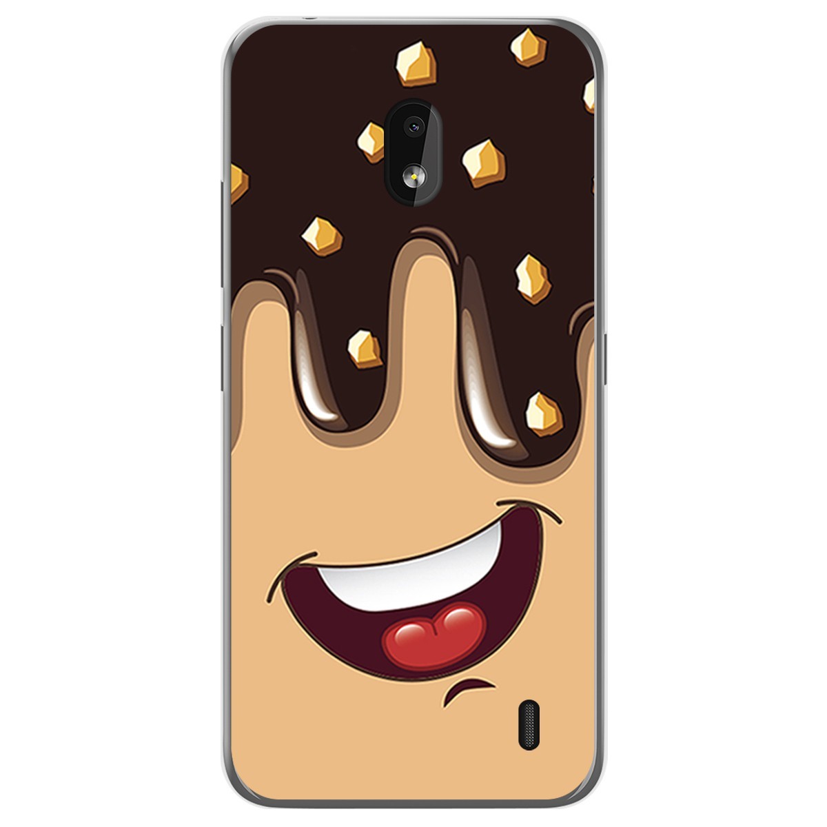 Funda Gel Tpu para Nokia 2.2 diseño Helado Chocolate Dibujos