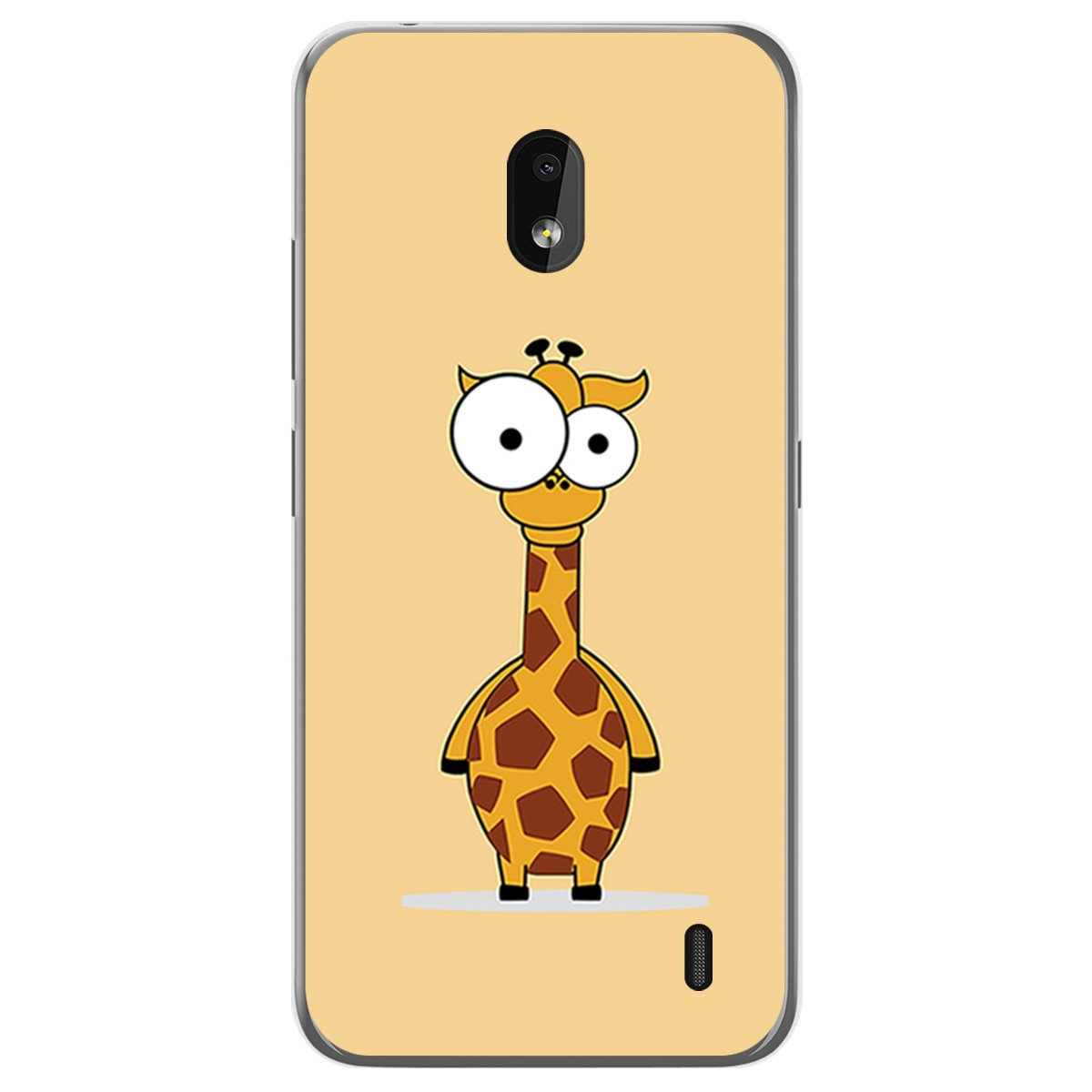 Funda Gel Tpu para Nokia 2.2 diseño Jirafa Dibujos