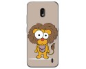 Funda Gel Tpu para Nokia 2.2 diseño Leon Dibujos