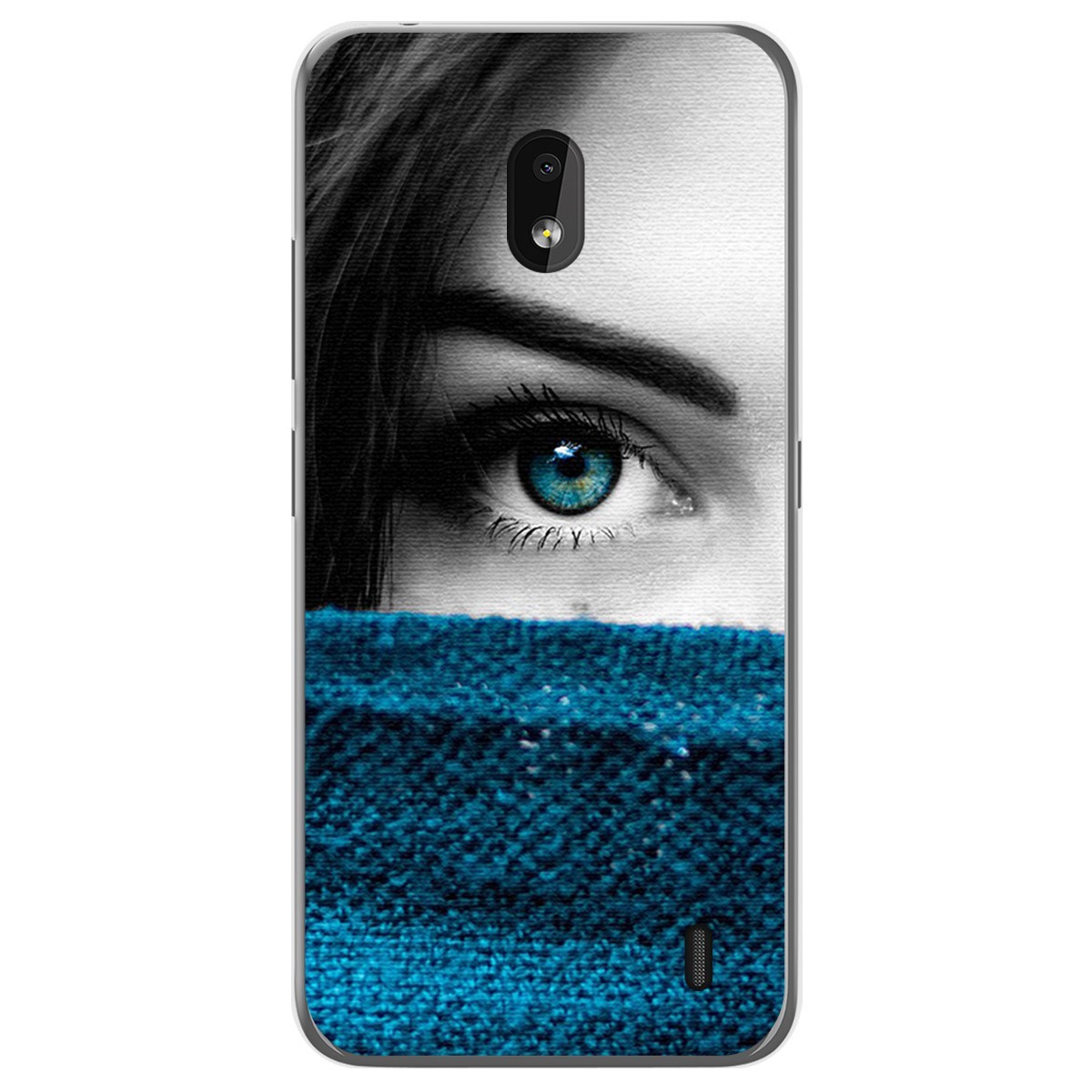 Funda Gel Tpu para Nokia 2.2 diseño Ojo Dibujos