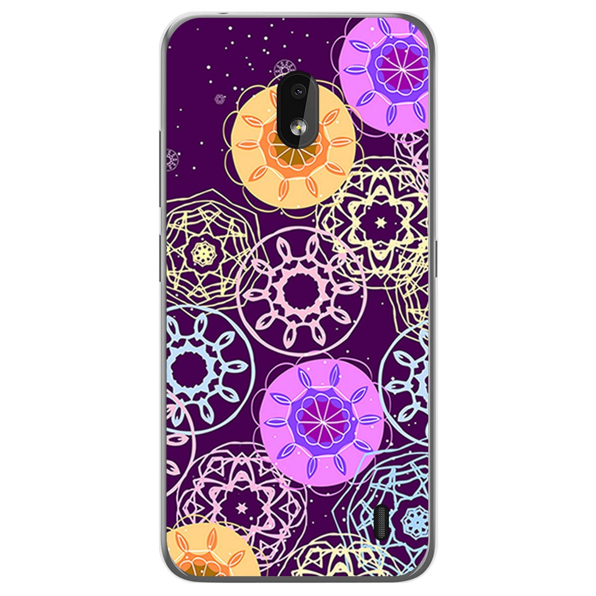Funda Gel Tpu para Nokia 2.2 diseño Radial Dibujos