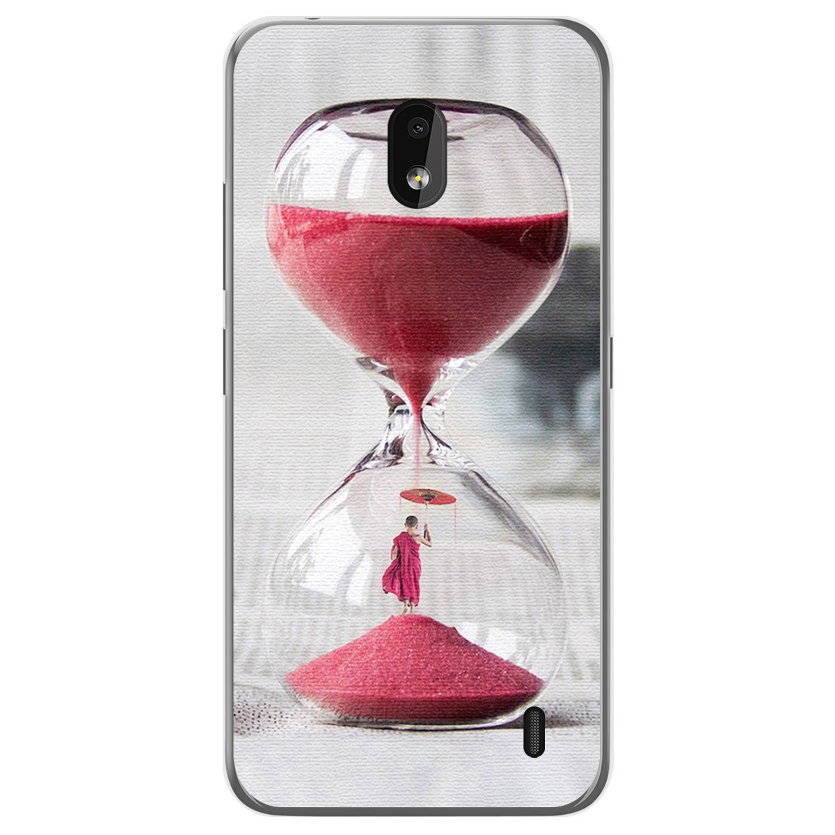 Funda Gel Tpu para Nokia 2.2 diseño Reloj Dibujos