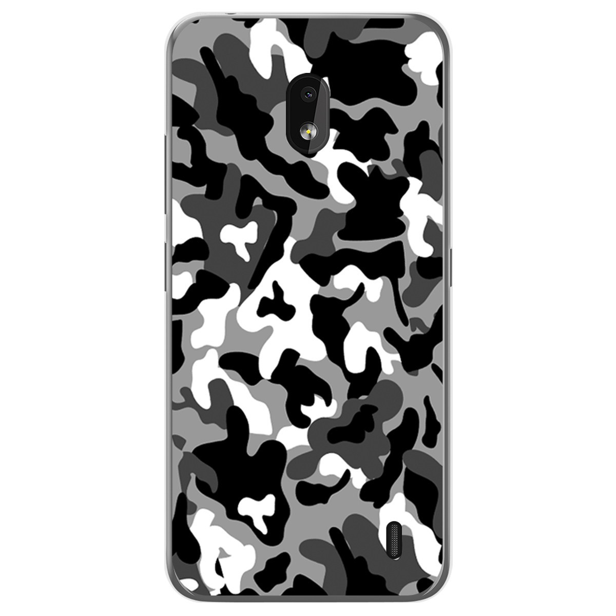Funda Gel Tpu para Nokia 2.2 diseño Snow Camuflaje Dibujos