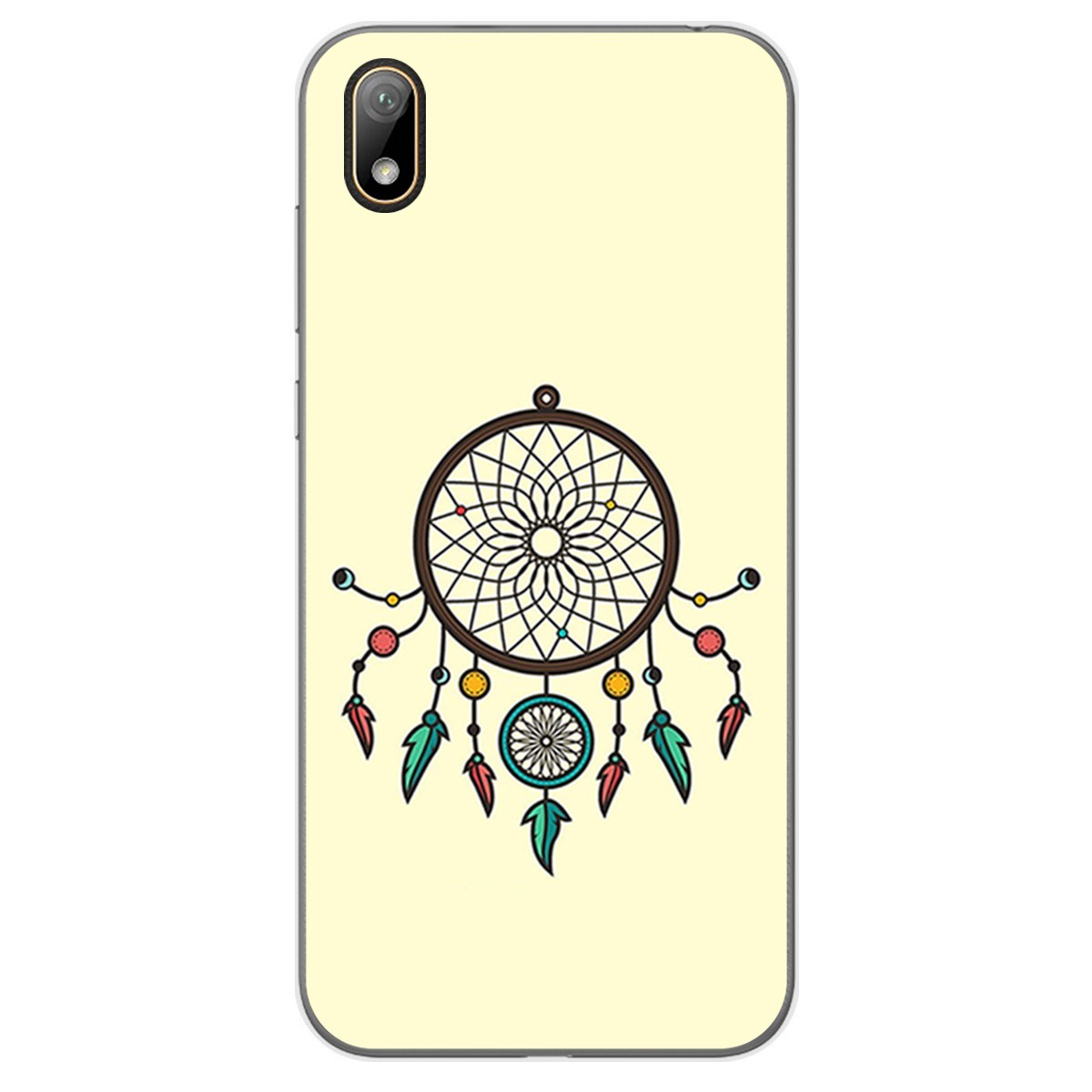 Funda Gel Tpu para Huawei Y5 2019 diseño Atrapasueños Dibujos
