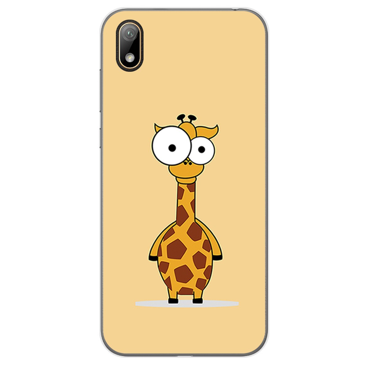Funda Gel Tpu para Huawei Y5 2019 diseño Jirafa Dibujos