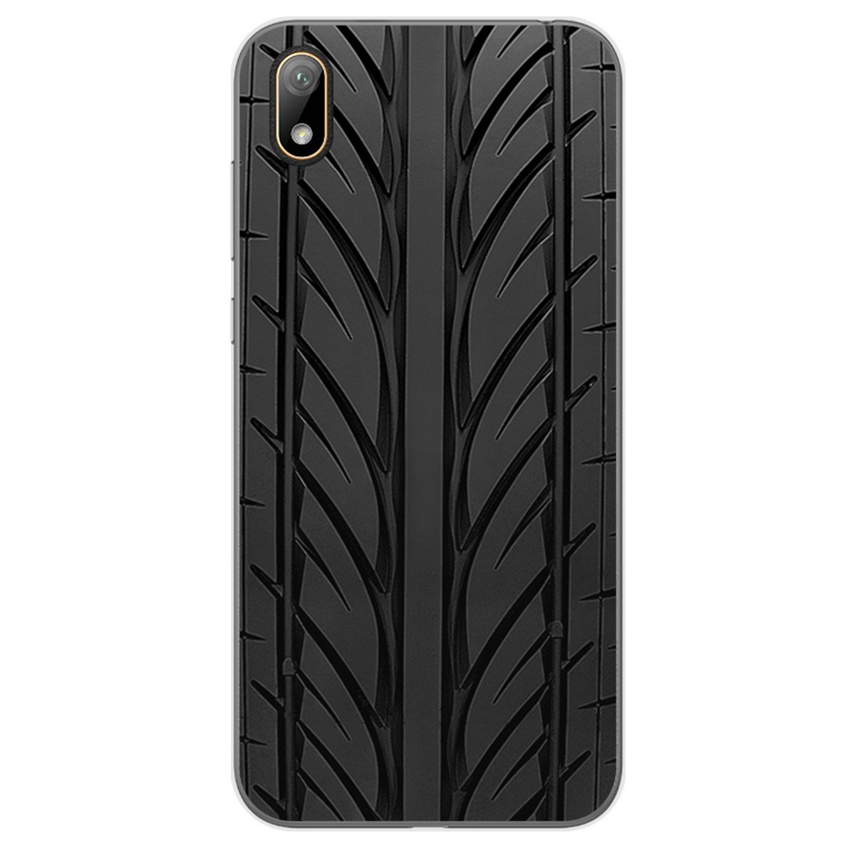 Funda Gel Tpu para Huawei Y5 2019 diseño Neumatico Dibujos