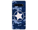 Funda Gel Tpu para Samsung Galaxy S10 5G diseño Camuflaje 03 Dibujos