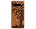 Funda Gel Tpu para Samsung Galaxy S10 5G diseño Cuero 03 Dibujos