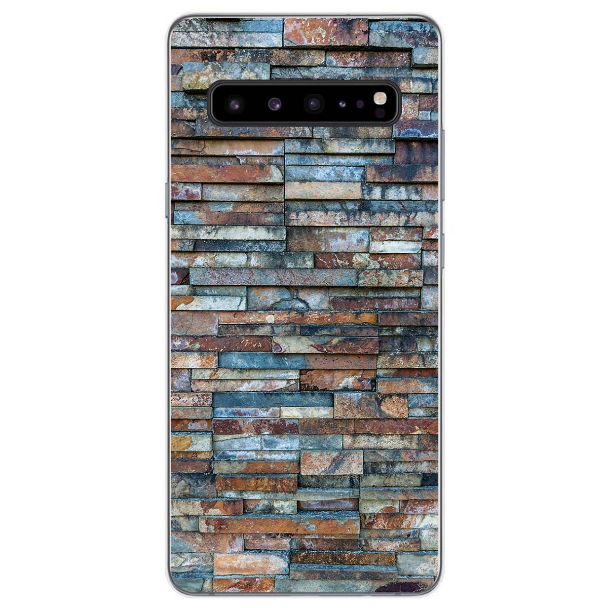 Funda Gel Tpu para Samsung Galaxy S10 5G diseño Ladrillo 05 Dibujos