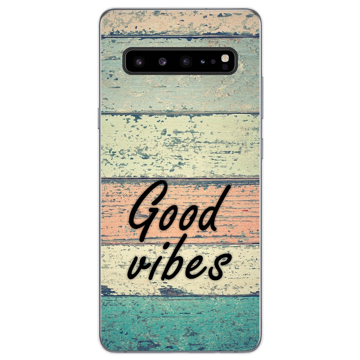 Funda Gel Tpu para Samsung Galaxy S10 5G diseño Madera 01 Dibujos
