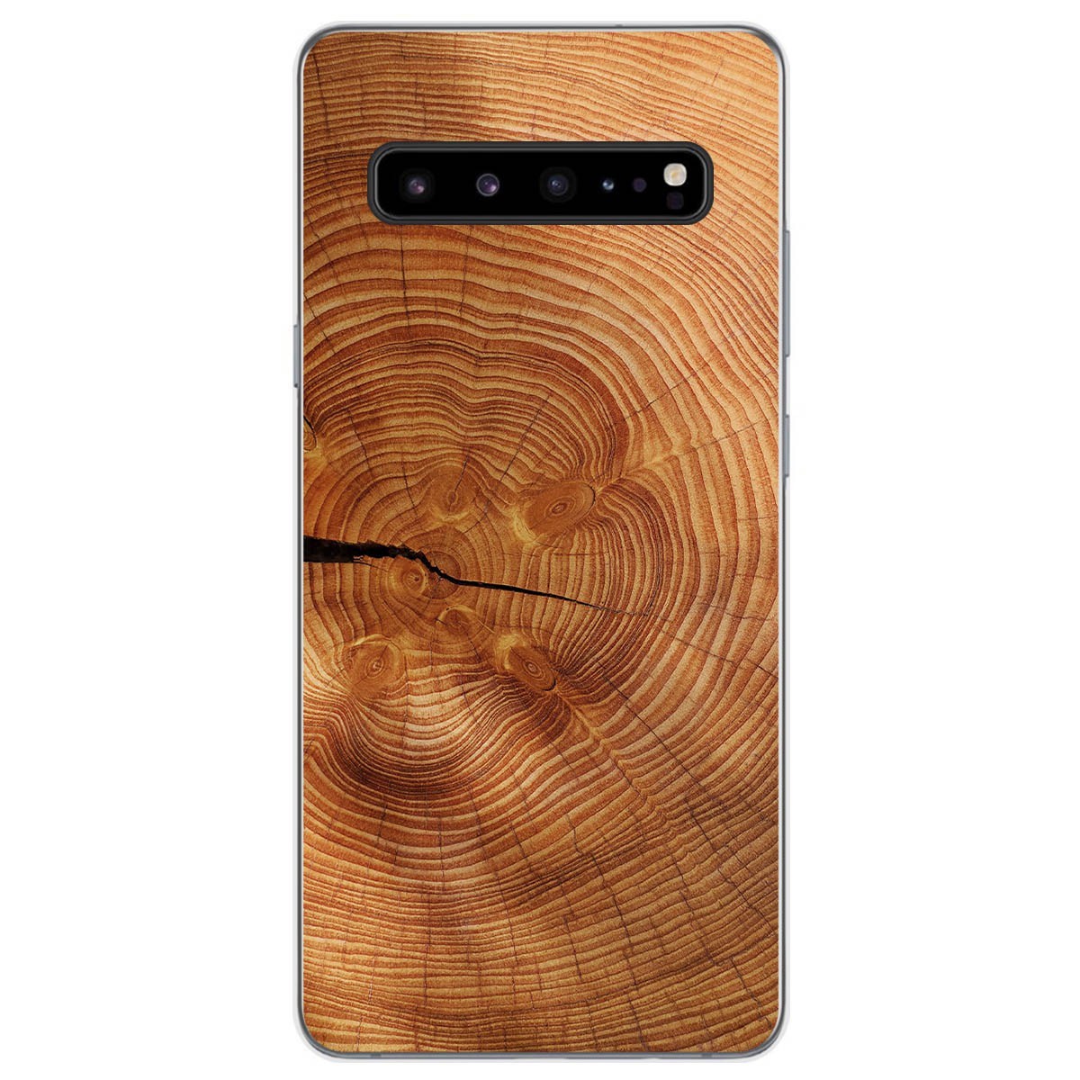 Funda Gel Tpu para Samsung Galaxy S10 5G diseño Madera 04 Dibujos