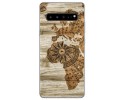 Funda Gel Tpu para Samsung Galaxy S10 5G diseño Madera 07 Dibujos