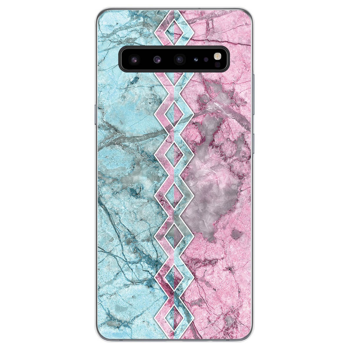 Funda Gel Tpu para Samsung Galaxy S10 5G diseño Mármol 08 Dibujos