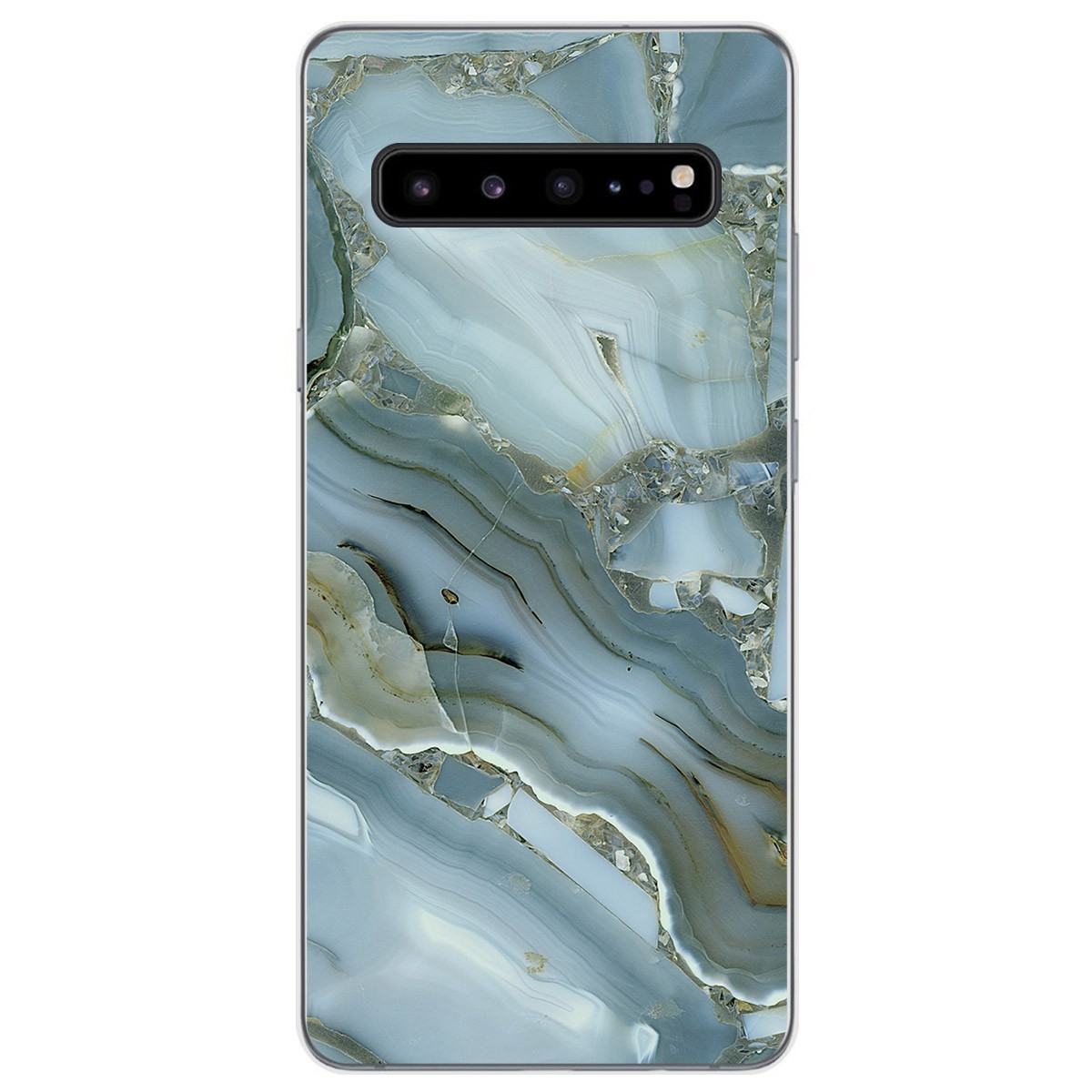 Funda Gel Tpu para Samsung Galaxy S10 5G diseño Mármol 09 Dibujos