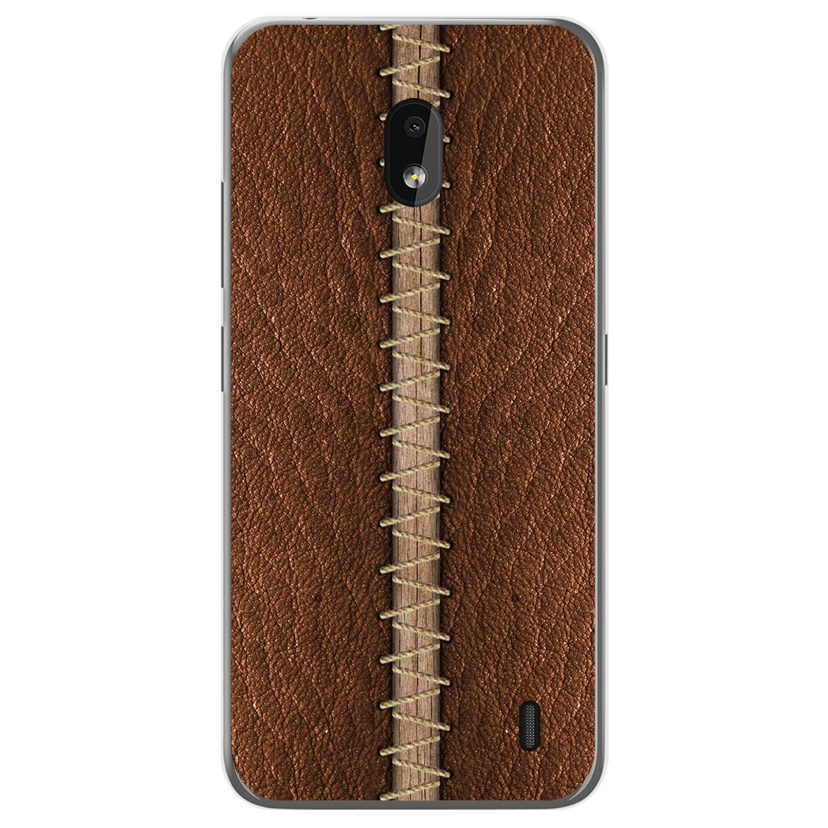 Funda Gel Tpu para Nokia 2.2 diseño Cuero 01 Dibujos