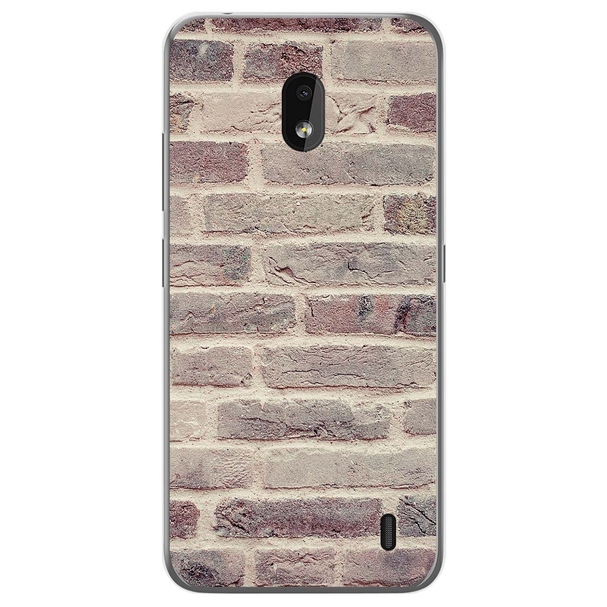 Funda Gel Tpu para Nokia 2.2 diseño Ladrillo 01 Dibujos