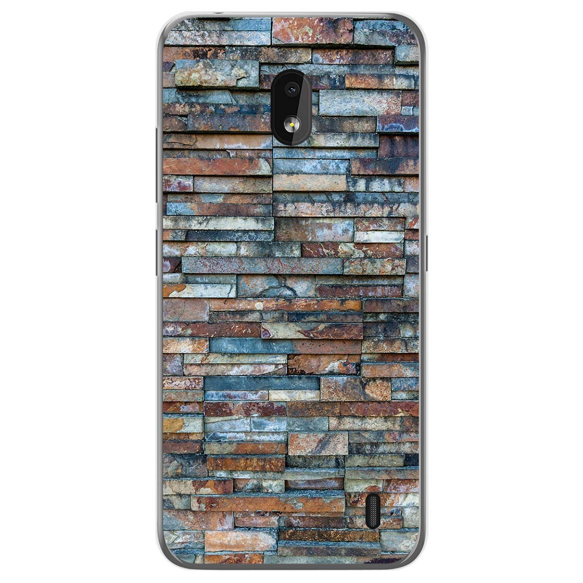 Funda Gel Tpu para Nokia 2.2 diseño Ladrillo 05 Dibujos