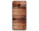 Funda Gel Tpu para Nokia 2.2 diseño Madera 02 Dibujos