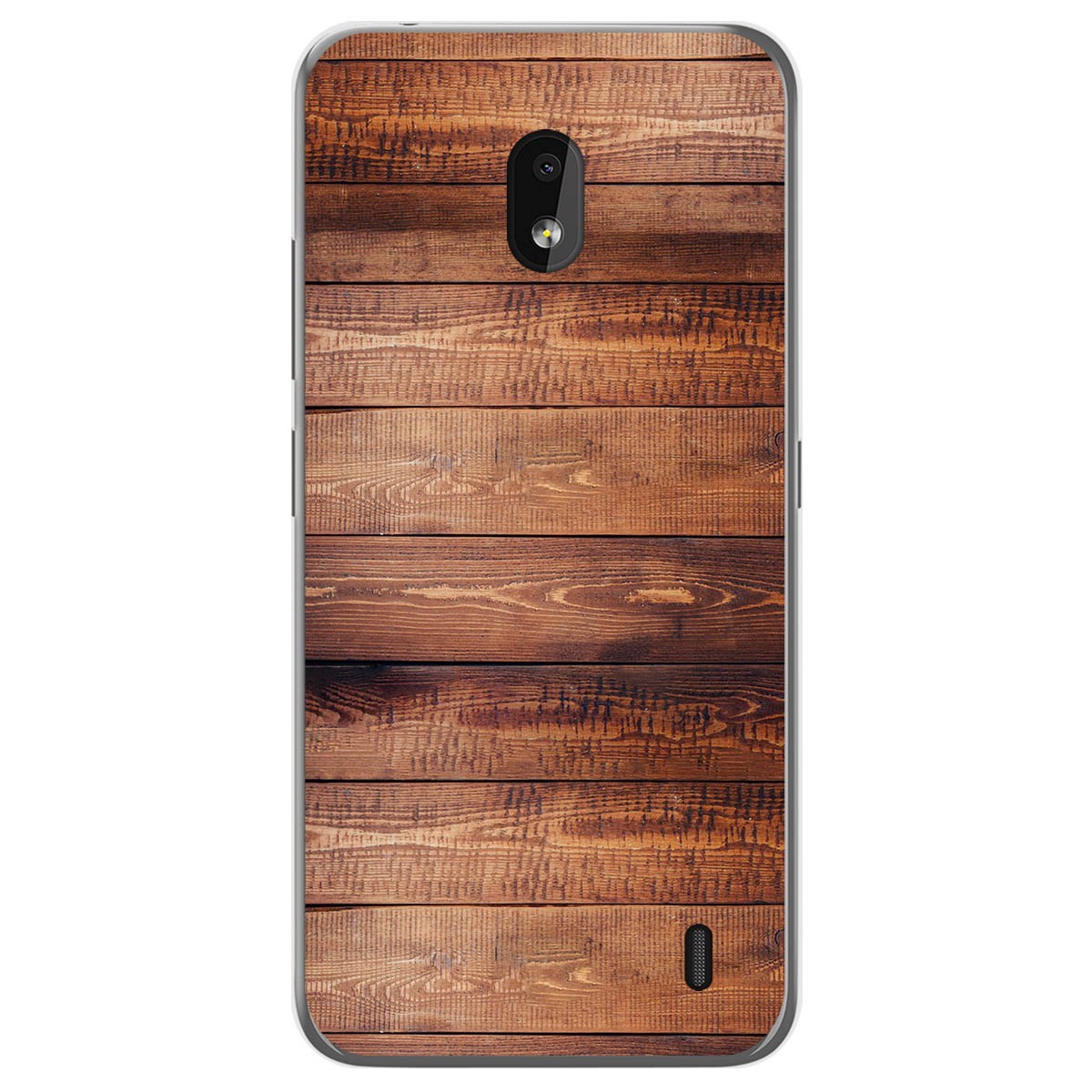 Funda Gel Tpu para Nokia 2.2 diseño Madera 02 Dibujos