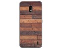 Funda Gel Tpu para Nokia 2.2 diseño Madera 03 Dibujos