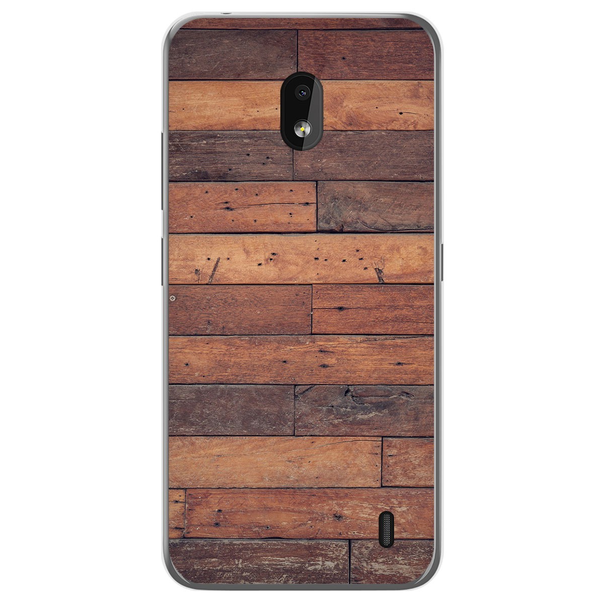 Funda Gel Tpu para Nokia 2.2 diseño Madera 03 Dibujos