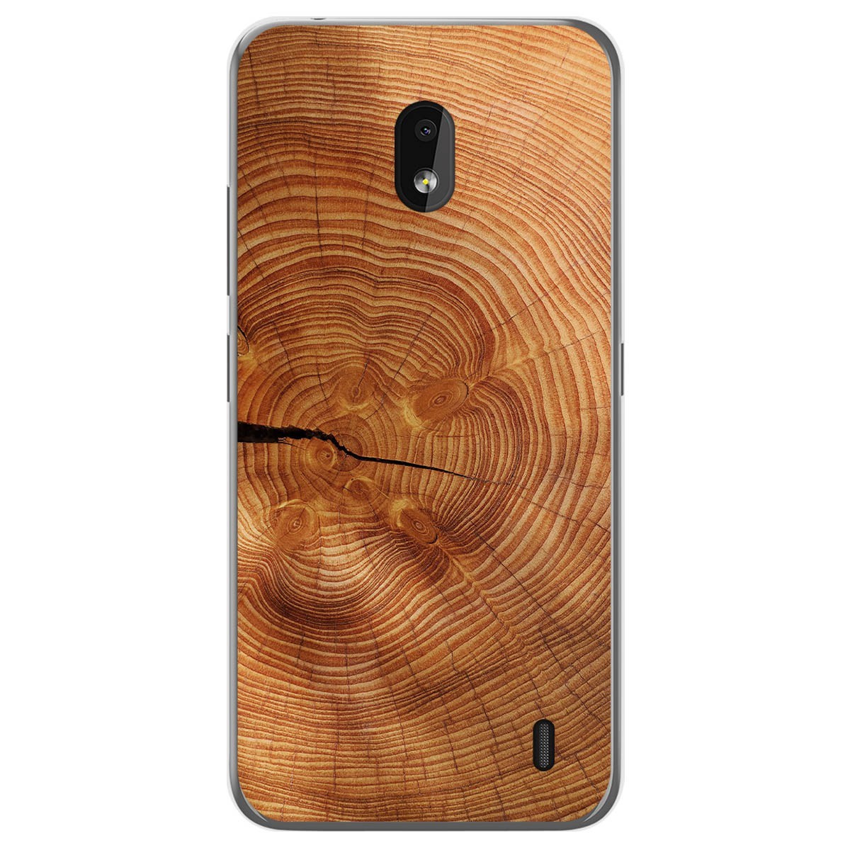 Funda Gel Tpu para Nokia 2.2 diseño Madera 04 Dibujos