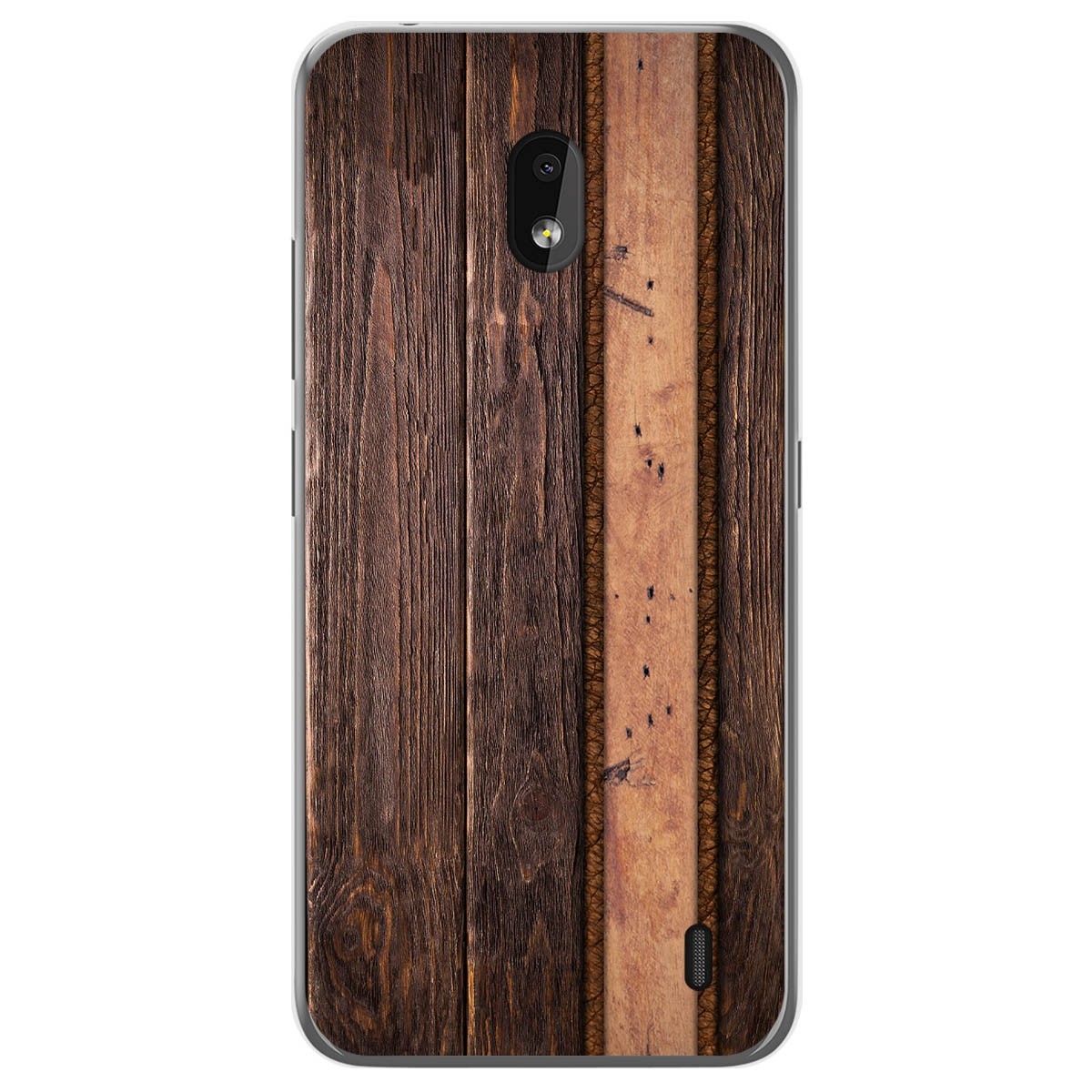 Funda Gel Tpu para Nokia 2.2 diseño Madera 05 Dibujos