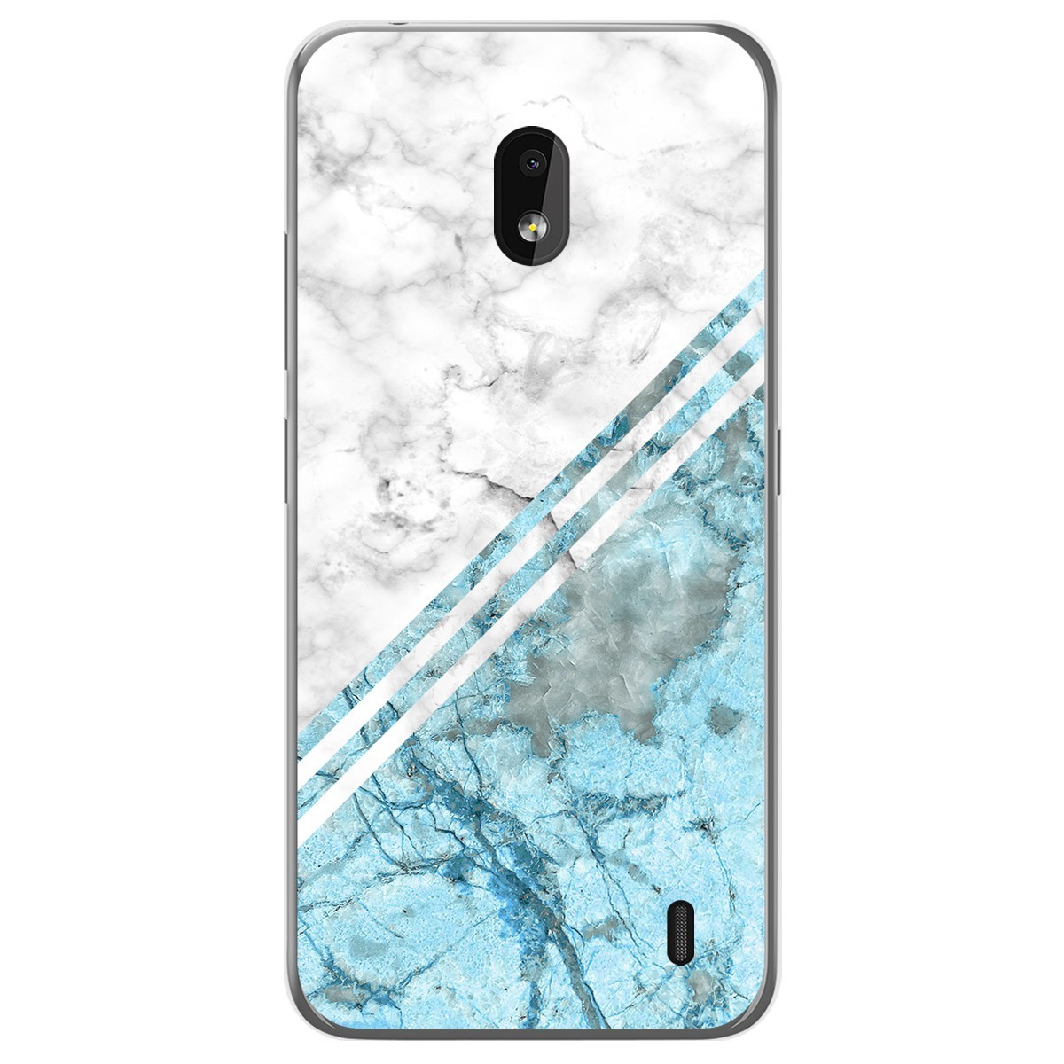 Funda Gel Tpu para Nokia 2.2 diseño Mármol 02 Dibujos