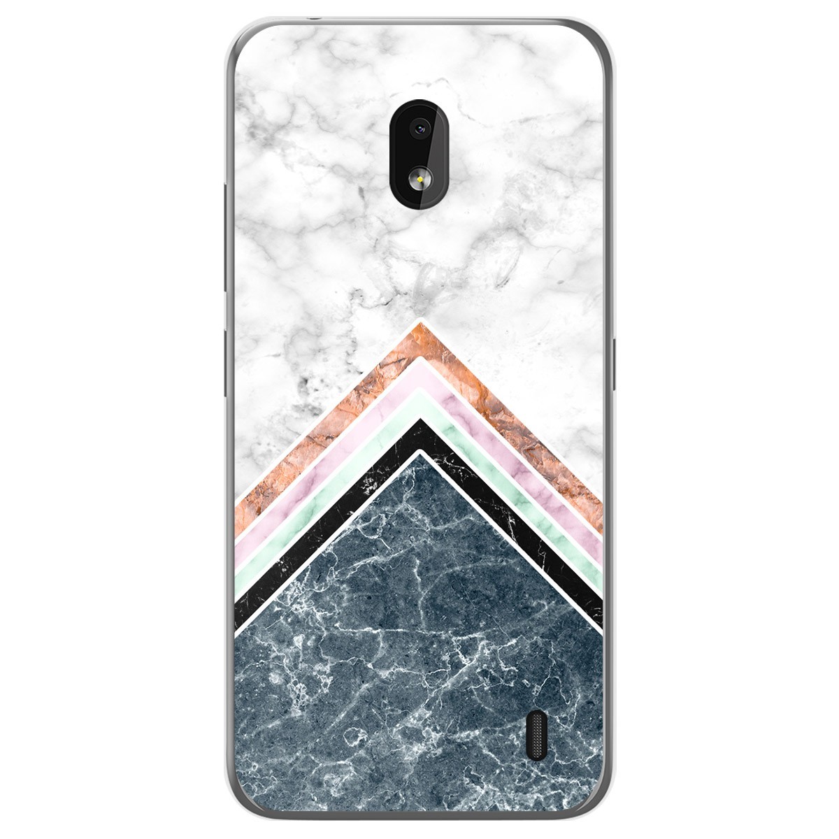 Funda Gel Tpu para Nokia 2.2 diseño Mármol 05 Dibujos