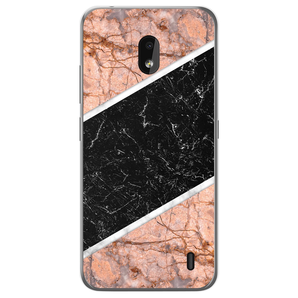 Funda Gel Tpu para Nokia 2.2 diseño Mármol 07 Dibujos