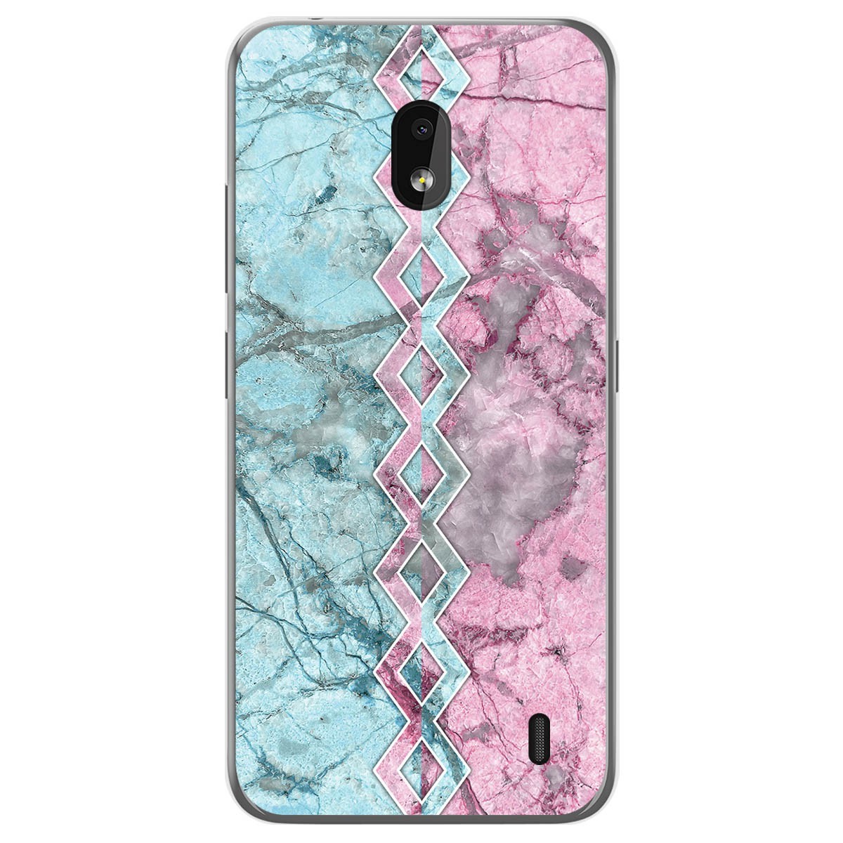 Funda Gel Tpu para Nokia 2.2 diseño Mármol 08 Dibujos