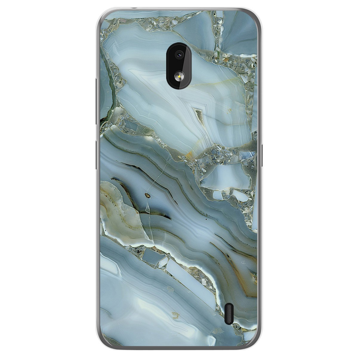 Funda Gel Tpu para Nokia 2.2 diseño Mármol 09 Dibujos