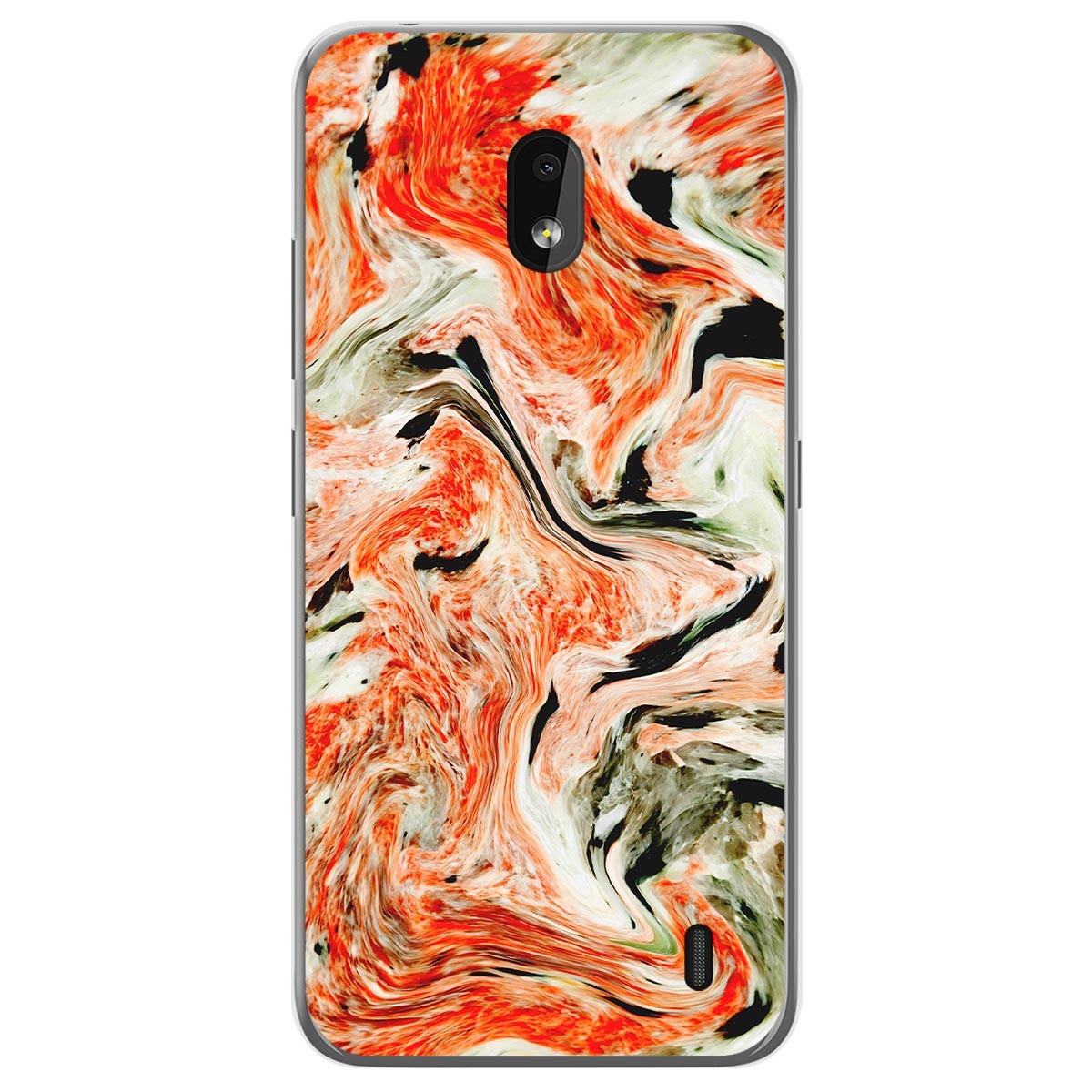 Funda Gel Tpu para Nokia 2.2 diseño Mármol 12 Dibujos
