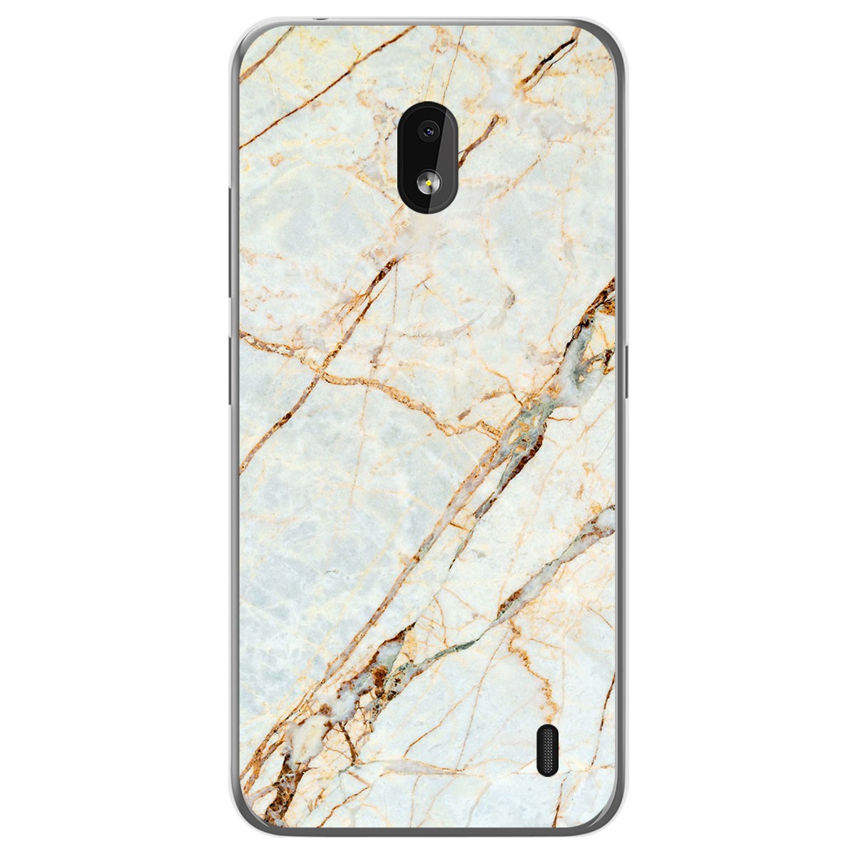 Funda Gel Tpu para Nokia 2.2 diseño Mármol 13 Dibujos
