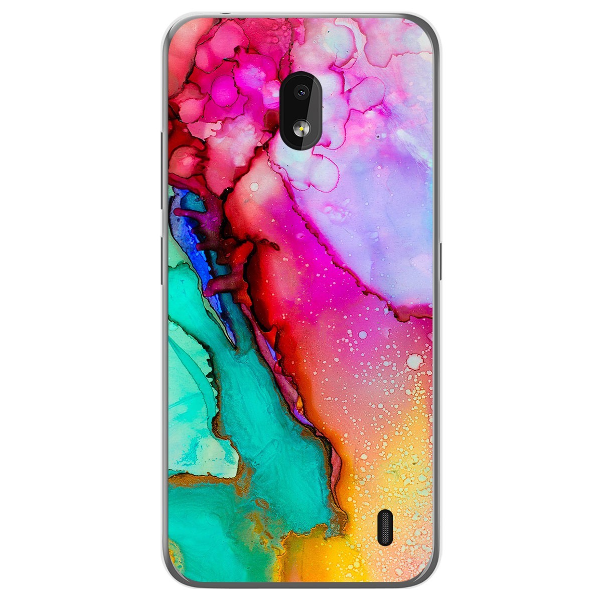 Funda Gel Tpu para Nokia 2.2 diseño Mármol 15 Dibujos