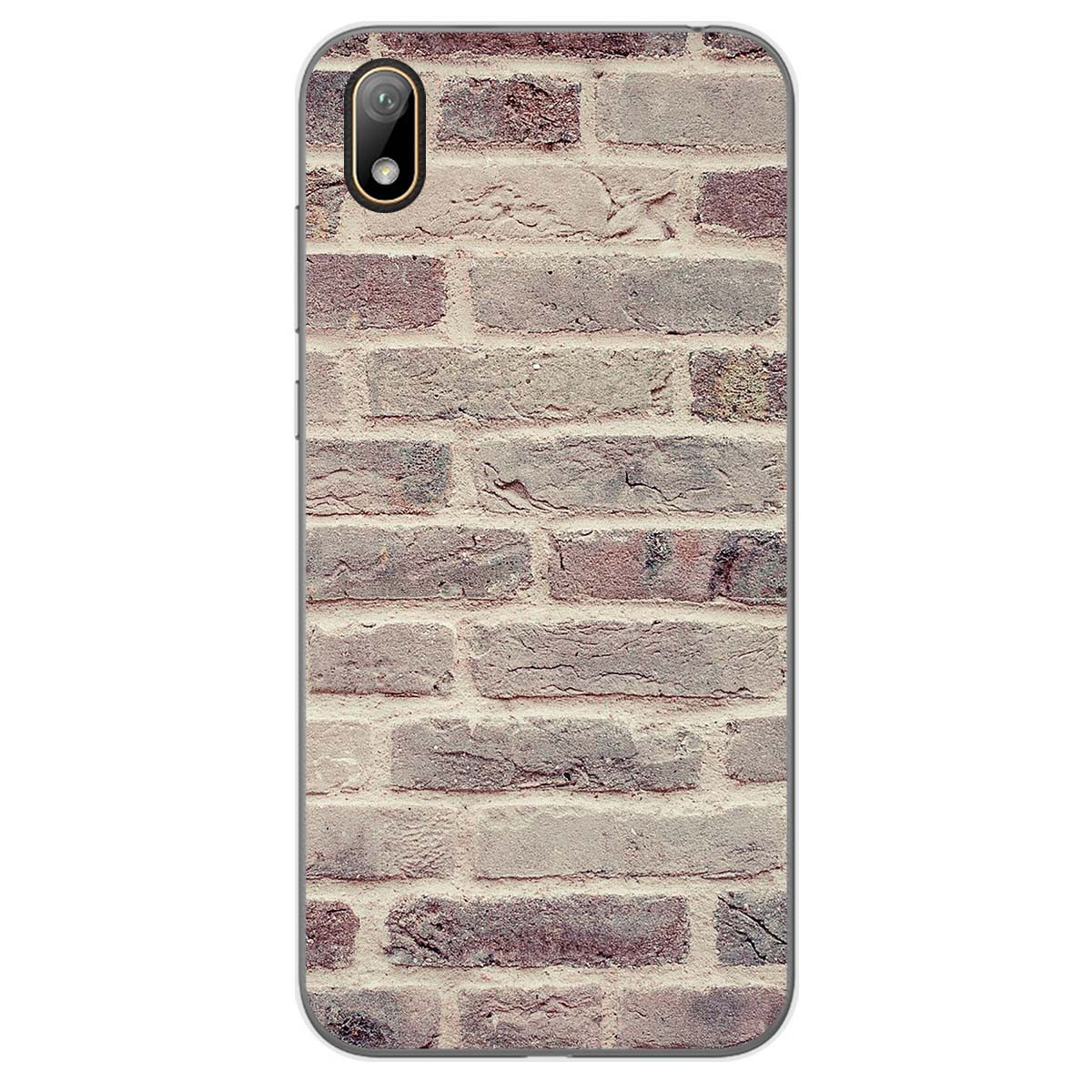 Funda Gel Tpu para Huawei Y5 2019 diseño Ladrillo 01 Dibujos