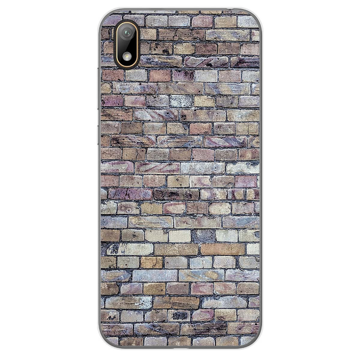 Funda Gel Tpu para Huawei Y5 2019 diseño Ladrillo 02 Dibujos
