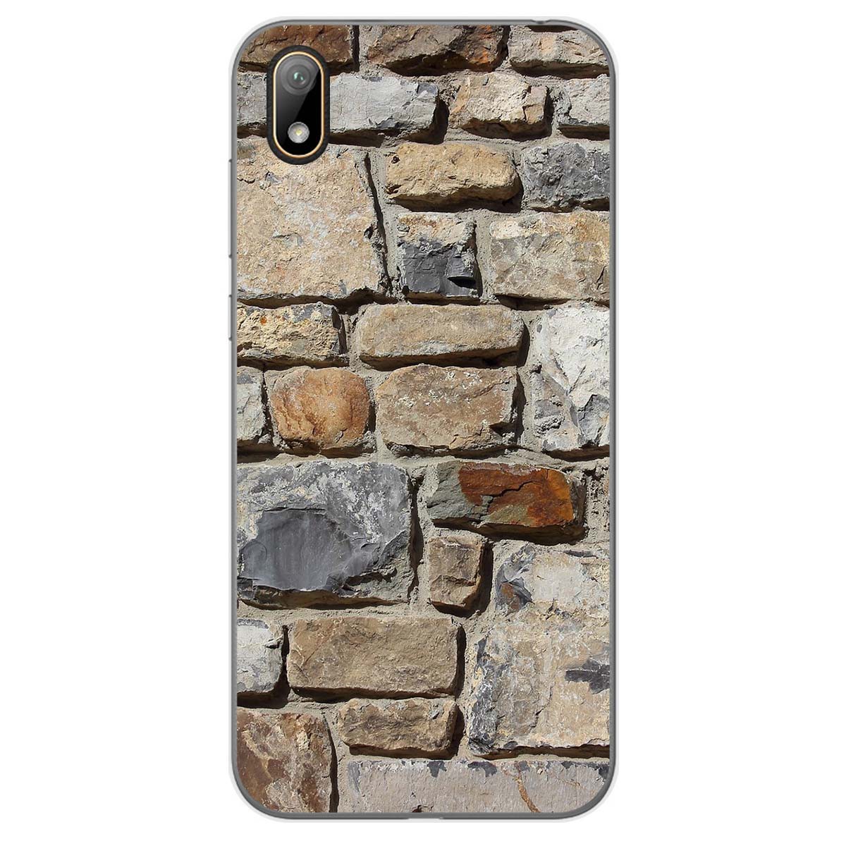 Funda Gel Tpu para Huawei Y5 2019 diseño Ladrillo 03 Dibujos