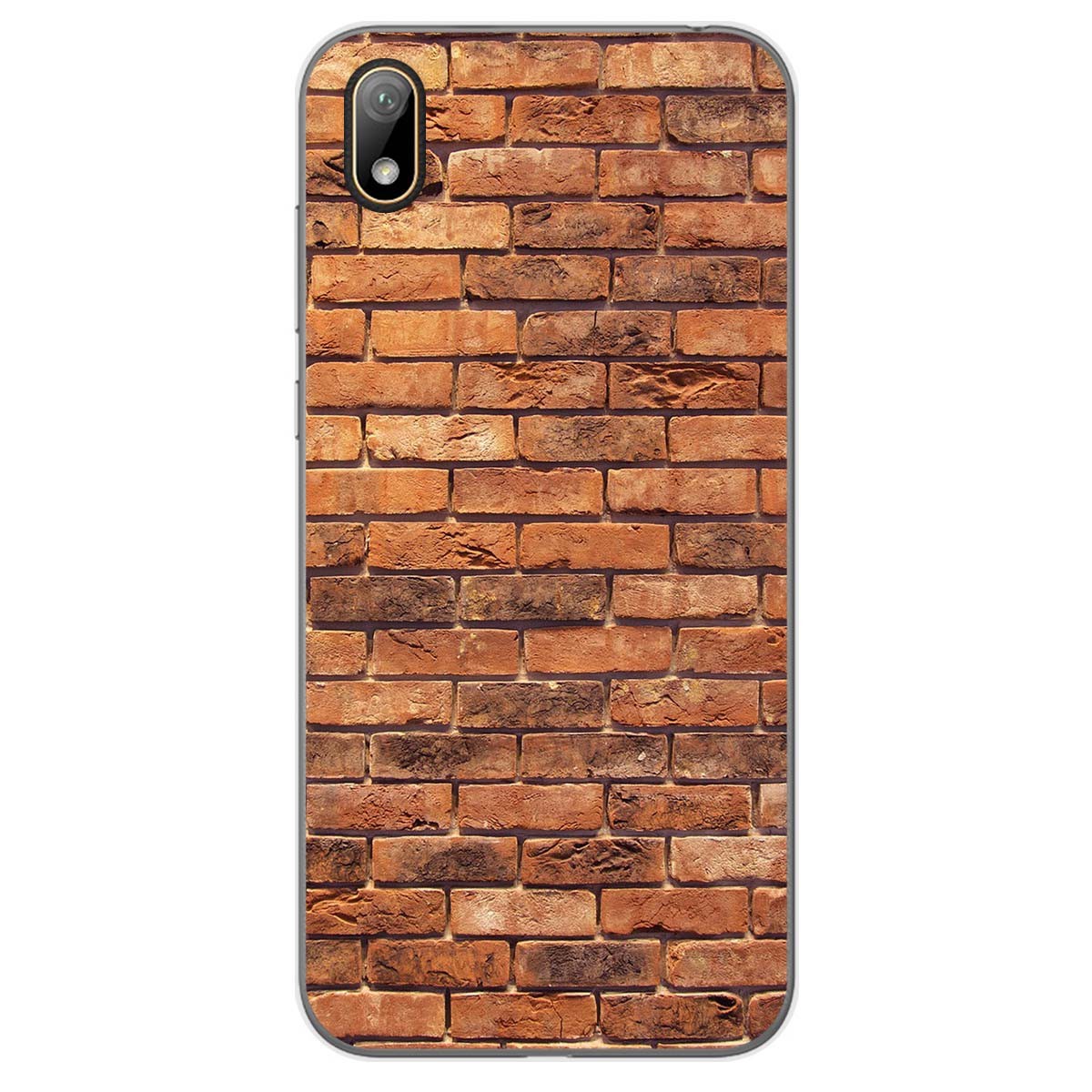 Funda Gel Tpu para Huawei Y5 2019 diseño Ladrillo 04 Dibujos