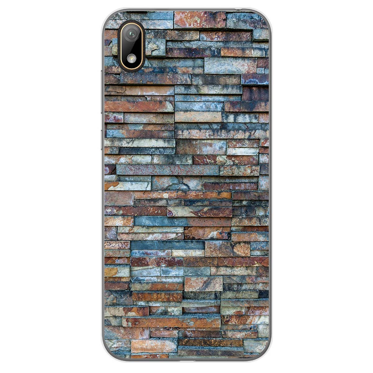 Funda Gel Tpu para Huawei Y5 2019 diseño Ladrillo 05 Dibujos