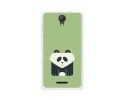 Funda Gel Tpu para Alcatel Pixi 4 (5") 3G Diseño Panda Dibujos